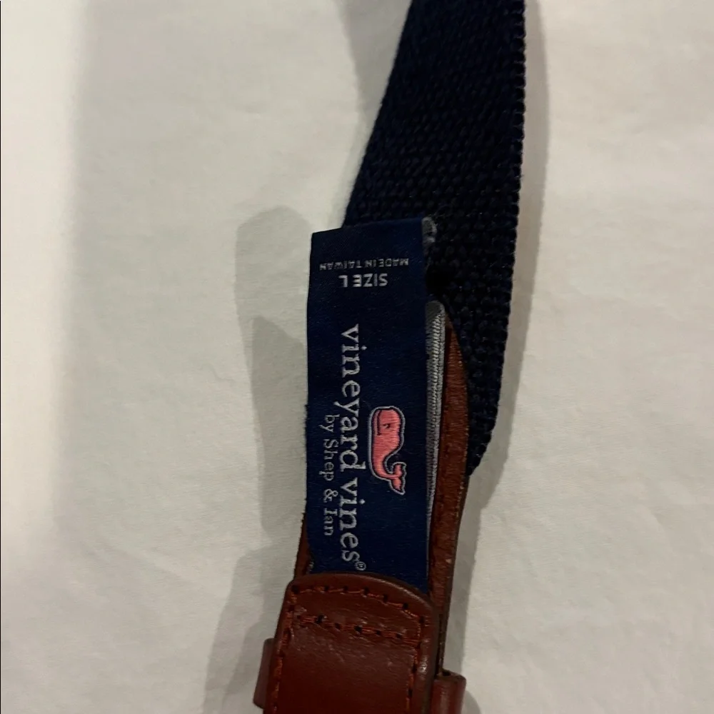 Boys Vineyard Vines whale canvas Belt